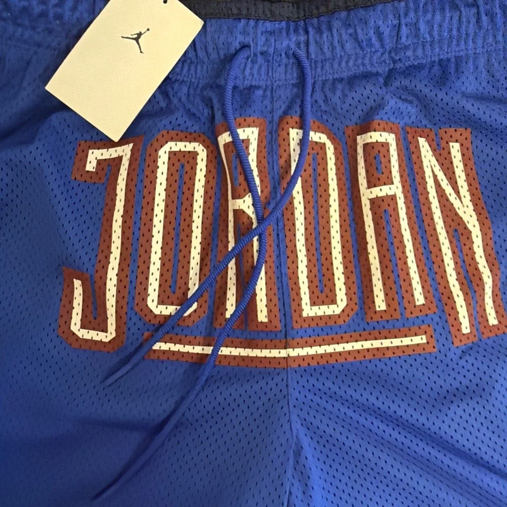 Nike Jordan Sport DNA HBR Shorts Blue With Logo Men's Size Medium DA7206-480